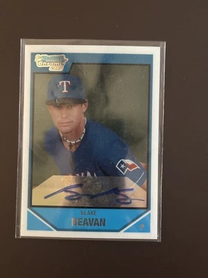 2007 Bowman Draft Picks & Prospects - Chrome Draft Picks Rookie Autograph Blake - Image 1 of 4