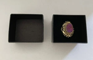 Nicky Butler Purple Druzy Ring Size 6.5 - Picture 1 of 6