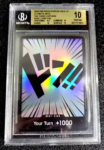 BGS 10 INCONTAMINATO 2023 DON!! ONE PIECE STARTER ULTIMATE DECK TRE CAPITANI G5830 - Foto 1 di 2