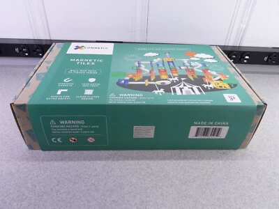 CONNETIX Rainbow Ball Run Pack 92 Pieces, Magnetic Tiles Marble Ball Run - Image 1 of 4