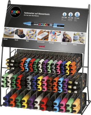UNI POSCA uni-Ball POSCA Farbmarker Wasserbasis Auswahl Farbstifte PC-3M, PC-5M, PC-8K NEU