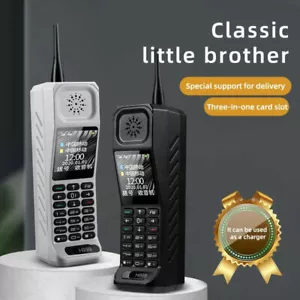 H999 Classic Vintage Telephone Loud Speaker Power Bank Dual SIM MP3 Cell phone - Picture 1 of 14