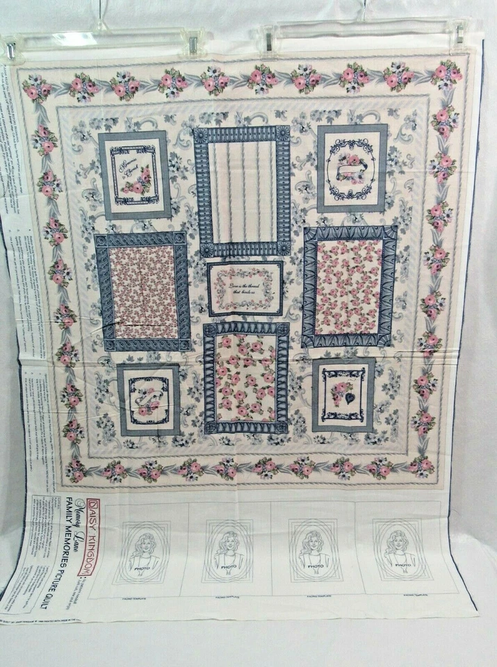 Panel de edredón Daisy Kingdom Memory Lane Family Memories nuevo de colección  Foto 1 de 4