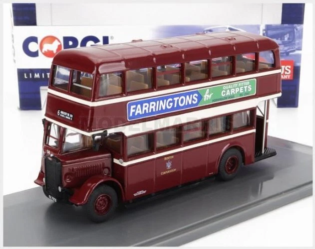 1 76 CORGI Guy Utility Autobus Burton Corporation 6 Anglesey 1960 OM43917A