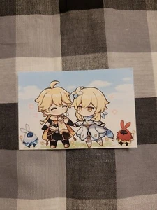 Genshin Impact Chibi Aufkleber, neu - Bild 1 von 3