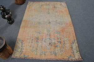 Turkish Rug, Anatolian Rug, Oushak Rug, Vintage Rug, 5.7x4.2 ft Accent Rugs - Picture 1 of 6