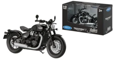 Triumph Motorcycle Bonneville Bobber 1:12 Model Bike MLMA24935 - Image 1 of 2
