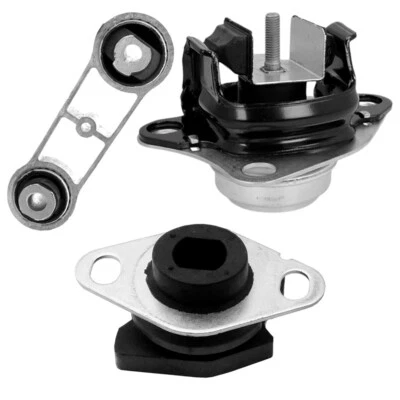 Soportes de motor y montaje de transmisión 3 piezas para Renault Megane; Scenic 04-01 L4-2,0 L Foto 1 de 4