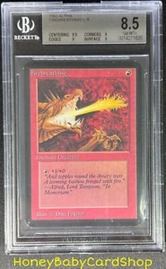 MTG Limited Edition Alpha 1993 Firebreathing BGS 8.5 NM/MT+ Old School 93/94 - Picture 1 of 6