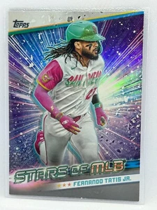 Fernando Tatis Jr. Stars of the MLB Einsatz 2024 Topps Serie 1 Baseball SMLB-15 - Bild 1 von 2