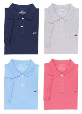 NWT Vineyard Vines Men Cotton Pique Polo Shirt Classic Fit MSRP $88.00 - Image 1 of 4