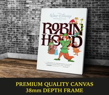 Robin Hood Animation Classic Movie Art Large CANVAS Print Gift A0 A1 A2 A3 A4