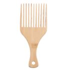 Anti-Static Bamboo Hair Pick Comb Scalp Massage Long Tooth Detangling Combs Afro
