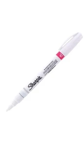 Sharpie Oil-Based Paint Marker, Fine Point, White Ink, 1-Count - Picture 1 of 3