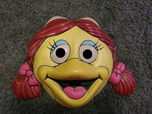 Máscara de Halloween vintage 1997 McDonald's Birdie The Early Bird Rubies nuevo de lote antiguo - Imagen 1 de 2