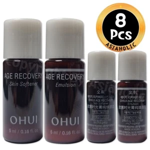 O HUI Age Recovery Skin Softener 5ml (4pcs) + Emulsion (4pcs) 8pcs Newest Ver - Picture 1 of 12