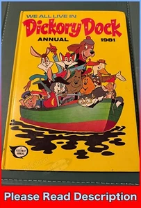 Dickory Dock Annual 1981 Hardback Book Fleetway - Picture 1 of 11