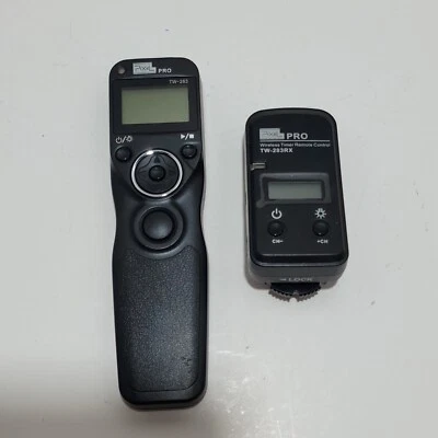 PIXEL PRO TW-283 Remote + TW-283RX Wireless Timer Remote Control Set FOR CANON - Image 1 of 4