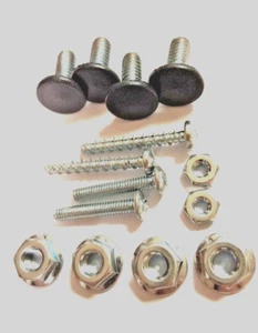 Dish 1000.2 HARDWARE Satellite SCREW KIT 1000 Black Dark BOLTS NUTS PACK NIP HD - Picture 1 of 3