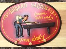 MANCAVE POOL ROOM BILLIARD SALOON LONDON WEST END OPEN DAILY  WALL SIGN.A1