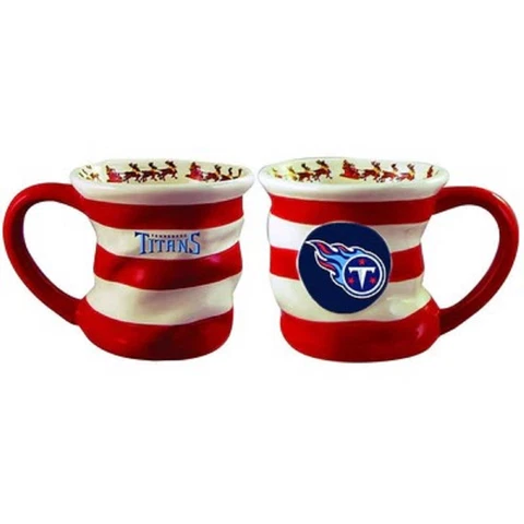 Tennessee Titans NFL Holiday Stocking Ceramic Coffee Tea Cup Mug 18 oz Cover
