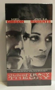 CONSPIRACY THEORY VHS video tape FACTORY SEALED Warner Home stamp new watermark - Imagen 1 de 9