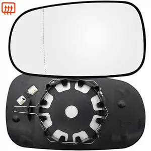 For Saab 9-5 9-3 93 2003-2008 Left Hand Passenger Side Wing Mirror Glass Heated - Picture 1 of 6