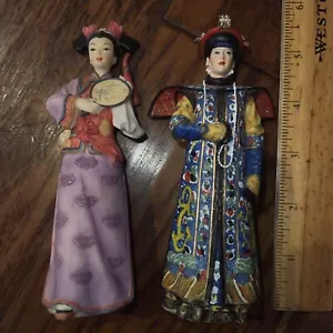 2- Harz asiatische Figuren-Gipfelsammlung Industriestadt Kalifornien - Bild 1 von 10