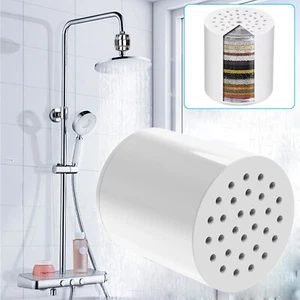 20 Stage Shower Filter Combos Replacement Cartridge Shower Filter for Hard Water - Picture 1 of 12