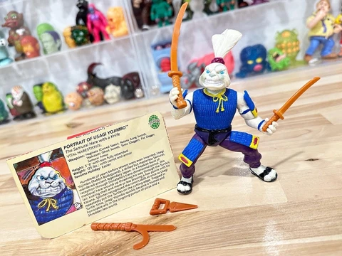 TMNT Usagi Yojimbo Incomplete 1989 Playmates Cover