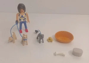 Playmobil Dog Walker W 3 Dogs SpecialPLUS 5380 & Extra Accessories  - Picture 1 of 9