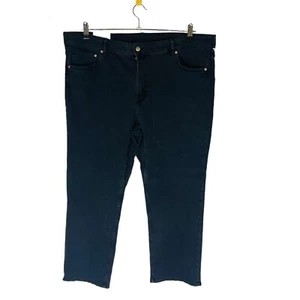 Nuevos Jeans H&M Mujer Talla 18 Rectos Cintura Alta Tobillo Negros Desvanecidos Denim Nuevos con Etiquetas - Imagen 1 de 9