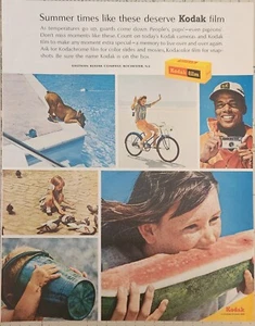 Eastman Kodak 1965 película anuncio vintage 14 x 10 tiempos de verano como estos merecen - Imagen 1 de 1