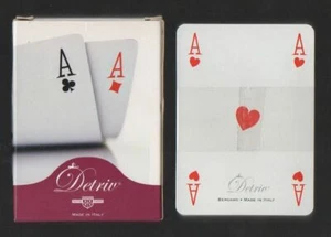 Nuovo mazzo di carte da gioco DETRIV PICASSO PLATINUM LIGHT PLAYING CARDS poker - Picture 1 of 3