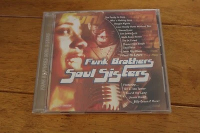 FUNK BROTHERS SOUL SISTERS - VARIOUS ARTISTS CD [NEW SEALED] **CRACKED CASE** - Image 1 of 4