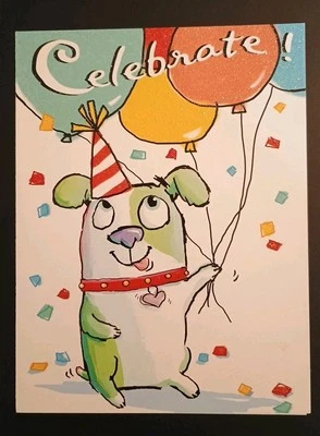 Funny Birthday Card ~ Smaller Card ~ Notions 3 7/8" x 5 1/16" - Image 1 of 4