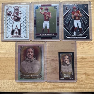 Jayden Daniels 5 Card Rookie Lot - Picture 1 of 2