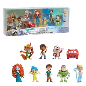 Disney 100 Spirited Adventures Figuren Figuren Limited Edition 9 Stück Set - Bild 1 von 2
