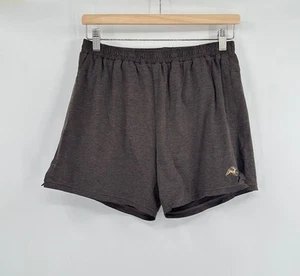 Pantaloncini da corsa Tracksmith uomo marroni tasca posteriore zip meridiana taglia M - Foto 1 di 5