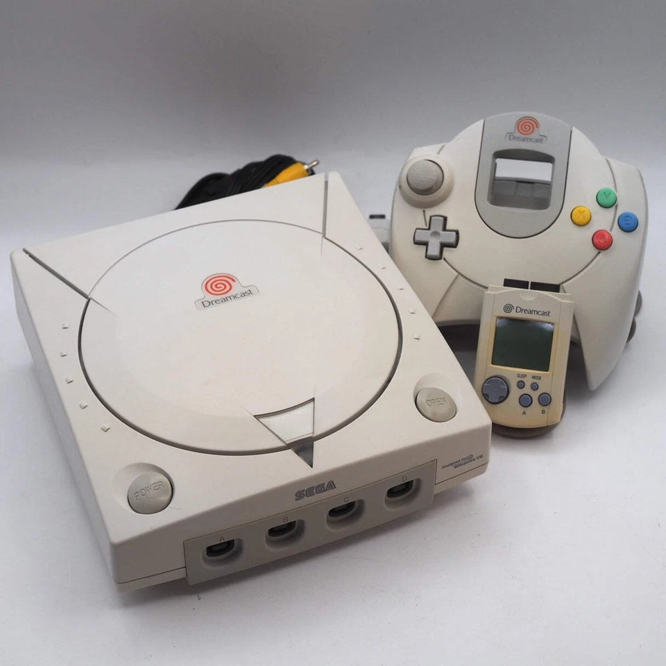 SEGA Dreamcast Console system HKT-3000 NTSC-J W/ VMU Tested Working DC - Image 1 of 4