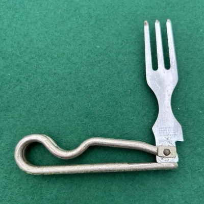 Horquilla plegable vintage Geo Schrade Wire Jack Pat 1942 B'Port Connecticut EE. UU. Foto 1 de 4