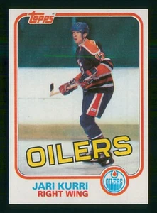 JARI KURRI RC 1981-82 TOPPS 1981-82 NO 18 NRMINT+ 62997 - Imagen 1 de 2