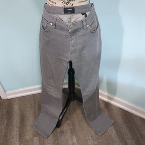 Pantalone casual Theory Raffi Witten grigio slim fit elasticizzato uomo 33 - Foto 1 di 5