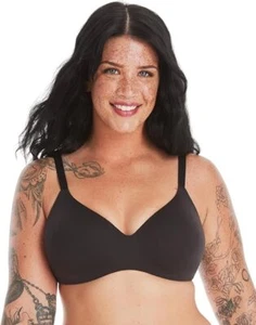 Hanes Womens Concealing Petals Wireless Bra W/Convertible Straps FREE SHIPPING! - Picture 1 of 3