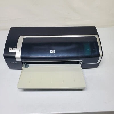 HP DeskJet 9800 Inkjet Printer NO INK 2.3k Pg Ct AS IS WIDE FORMAT READ INFO - Image 1 of 4