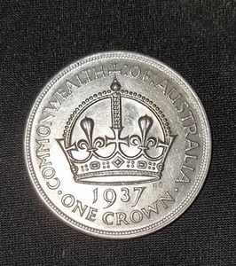 1937 Australia Crown  - Picture 1 of 2