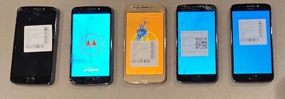 Lote defeituoso de 5 Motorola Moto E4 Plus XT1775 - Imagem 1 de 3