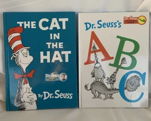 Dr. Seuss Lot 2 Cat In The Hat + ABC Hardcover Collector's Edition Books New - Picture 1 of 6