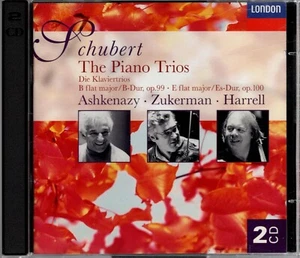 ASHKENAZY/ ZUKERMAN/ HARRELL "SCHUBERT: THE PIANO TRIOS" 2 CD SET 1997 london - Imagen 1 de 2