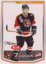 2008-09 Medicine Hat Tigers #4 Cody Carlson
